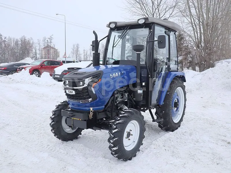 Трактор TZR T-504 с кабиной